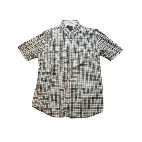 Timberland Other - Timberland Plaid Short Sleeve Button Up Shirt Casual Menswear